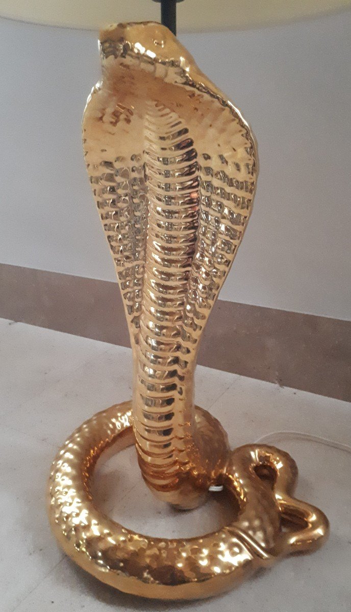 Lampe Cobra De Tommaso Barbi, Italie 1970-photo-4