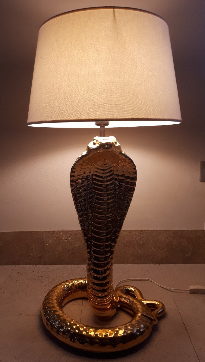 Lampe Cobra De Tommaso Barbi, Italie 1970-photo-2