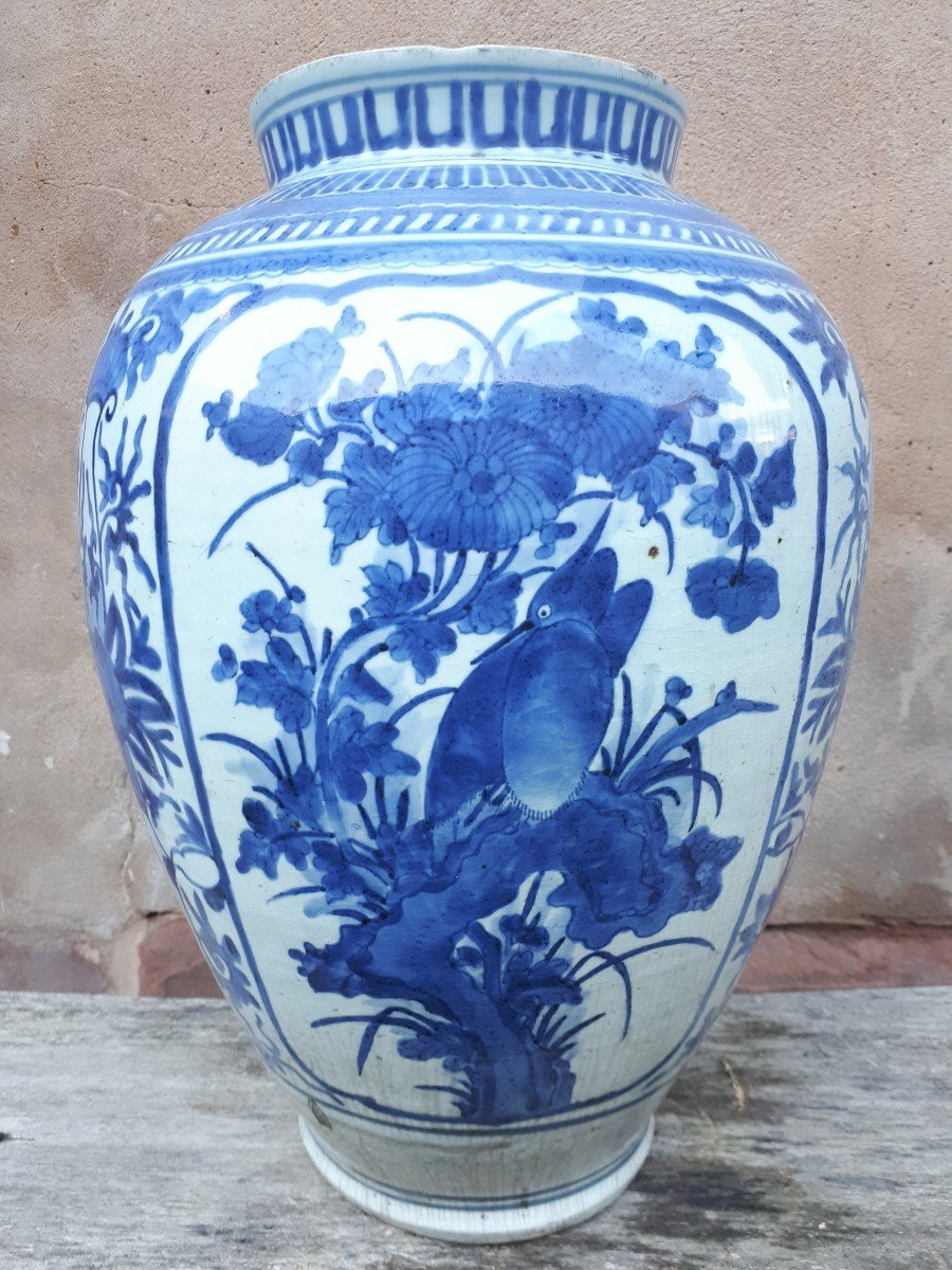 Important Arita Porcelain Jar, Edo Period Japan-photo-3