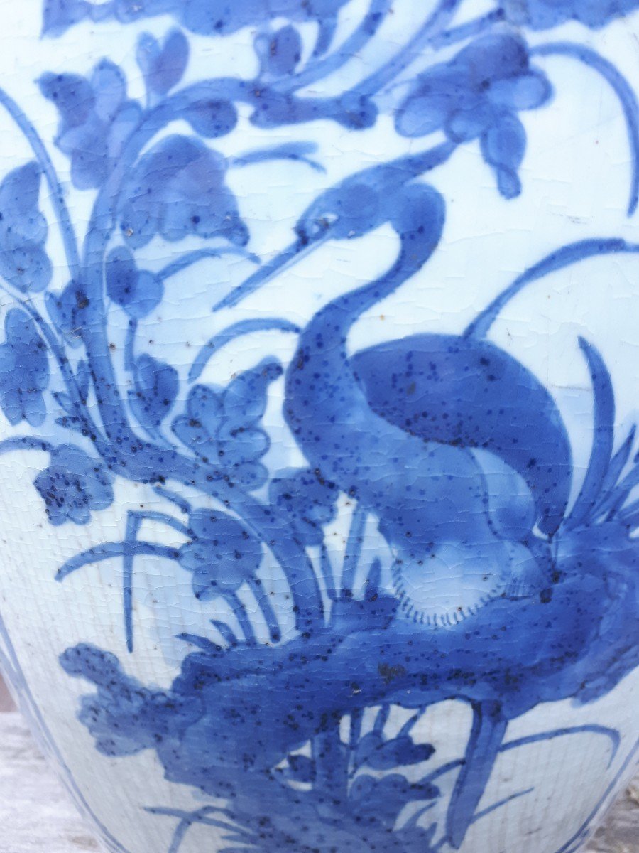 Important Arita Porcelain Jar, Edo Period Japan-photo-3