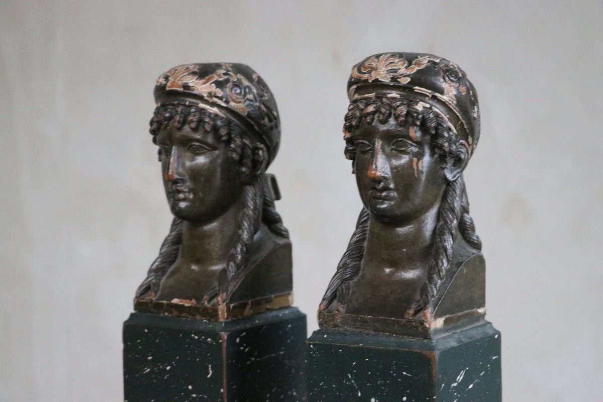 Paire De Sculptures -photo-2