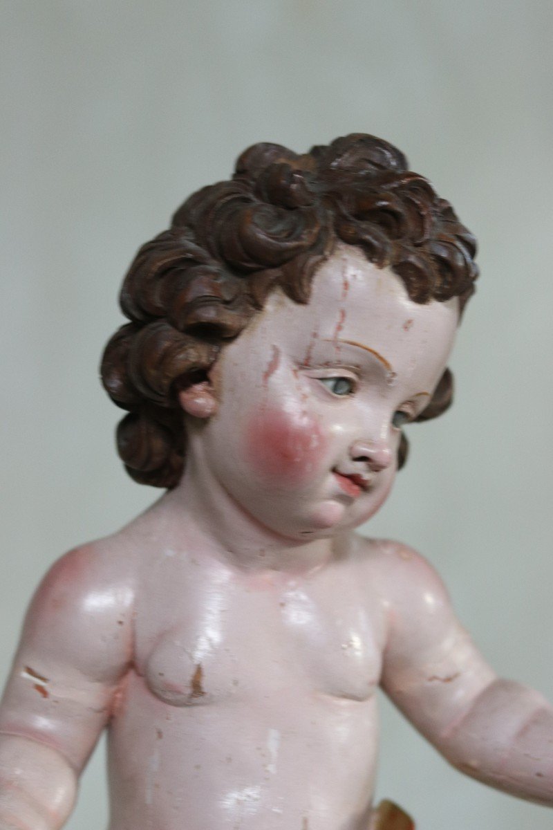 Pair Of Neapolitan Child Statues -photo-2