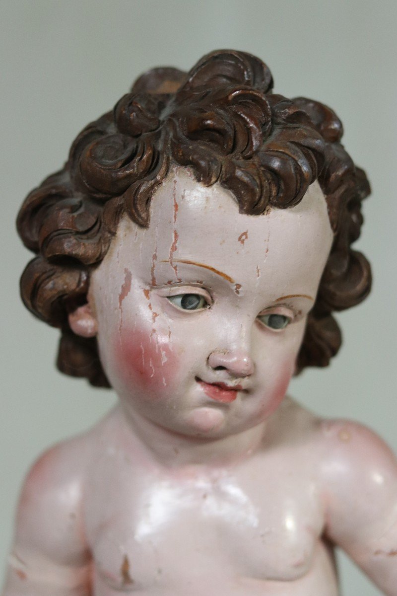 Pair Of Neapolitan Child Statues -photo-3