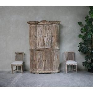 Swedish Rococo Cabinet