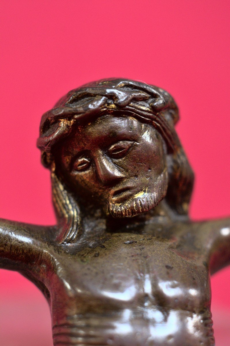 Christ à Six Doigts - Crucifix - Corpus Christi - Bronze - XVe 15e Siècle Haute Epoque 15-photo-5