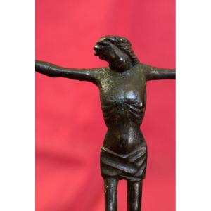 Bronze Christ - Corpus Christi - Crucifix - 15th Century 15 - Haute Epoque
