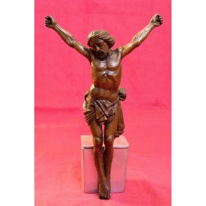 Christ Crucifix - Corpus Christi - Bois - XVIIIe 18e Siècle - Sculpture Religieuse 18