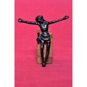 Christ En Bronze - Corpus Christi - Crucifix - XVIe XVIIe Siècle 16e  17e 16 17 - Haute époque