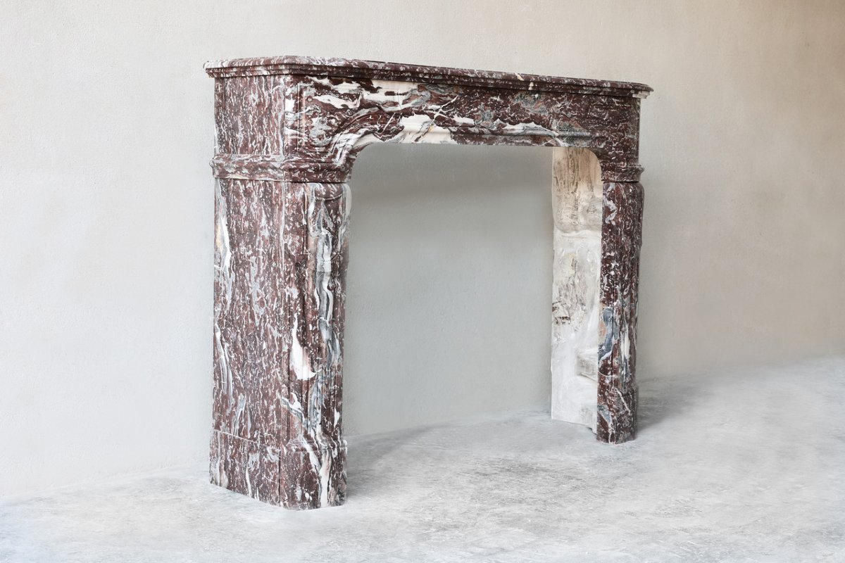 Antique Marble Fireplace-photo-3