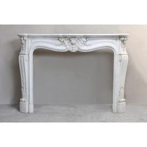 Antique Marble Fireplace