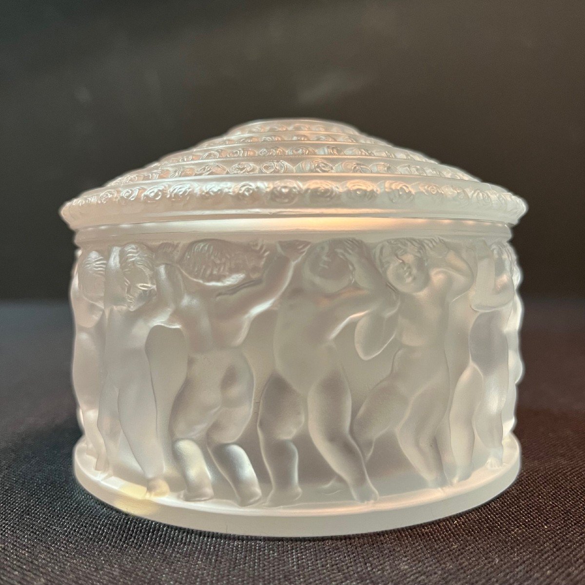 Lalique France Crystal Box-photo-4