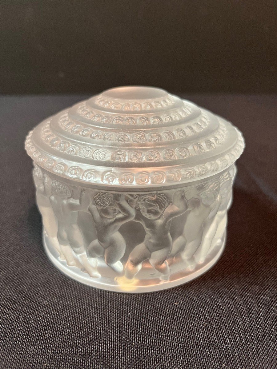 Lalique France Crystal Box