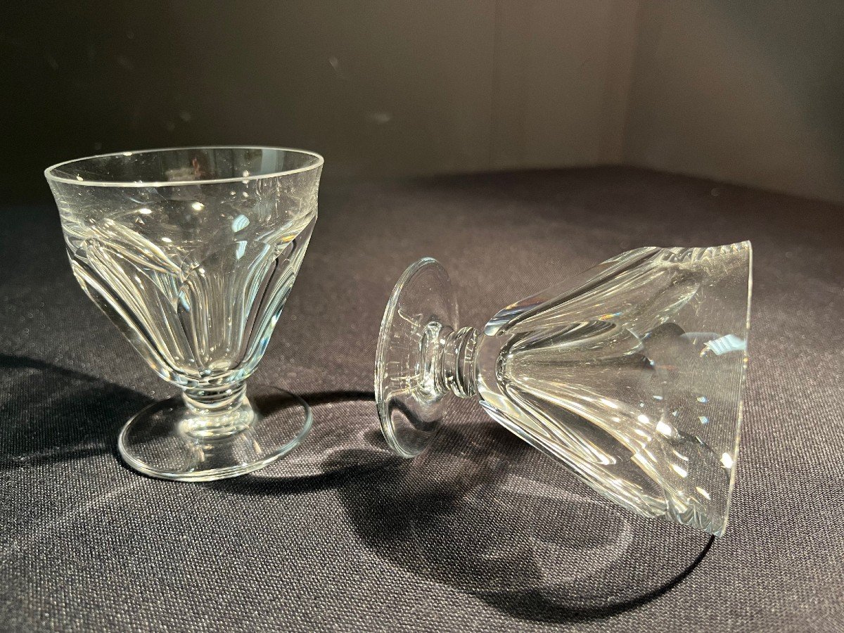 2 verres en cristal de Baccarat, modèle Talleyrand-photo-1