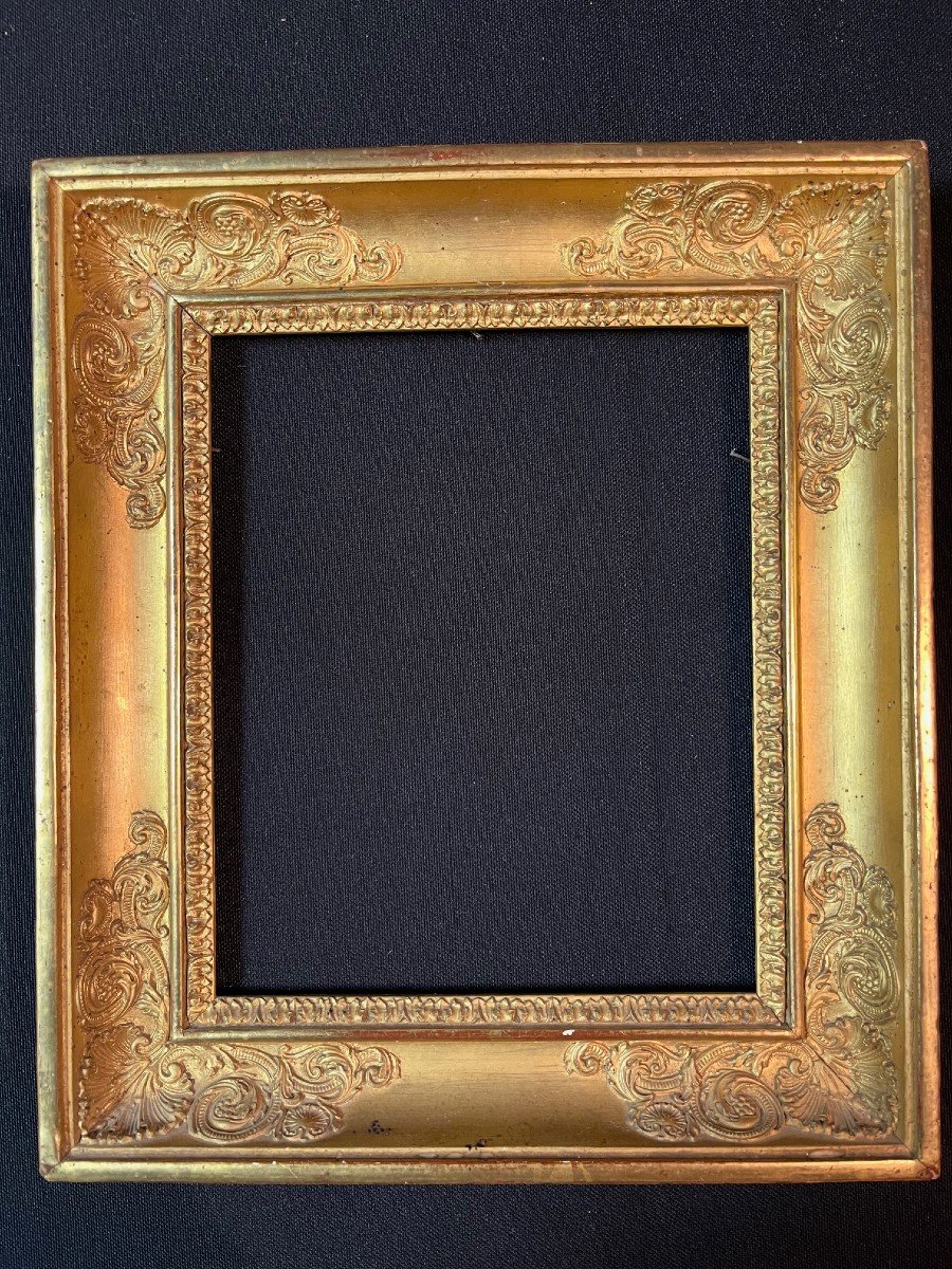 Gilded Wooden Palmette Frame-photo-2