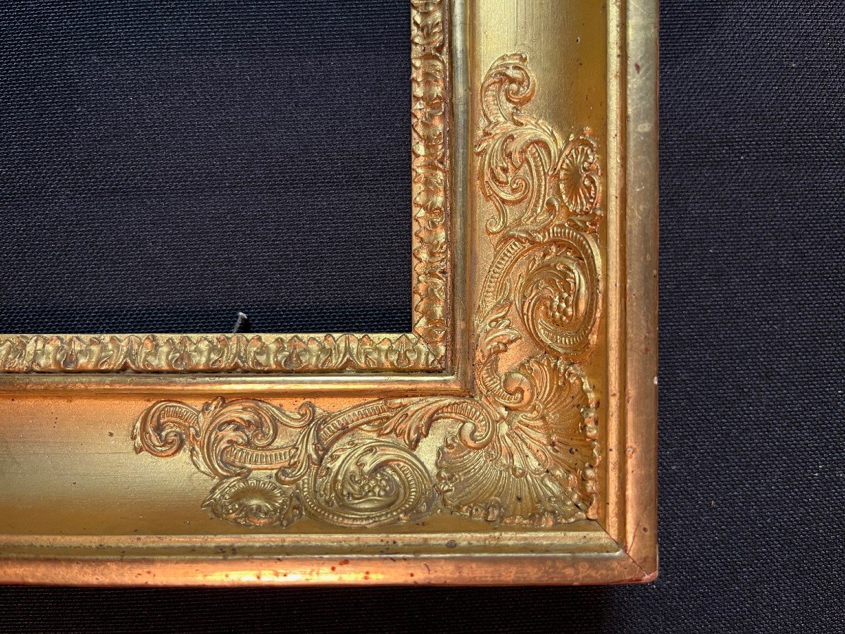 Gilded Wooden Palmette Frame-photo-3