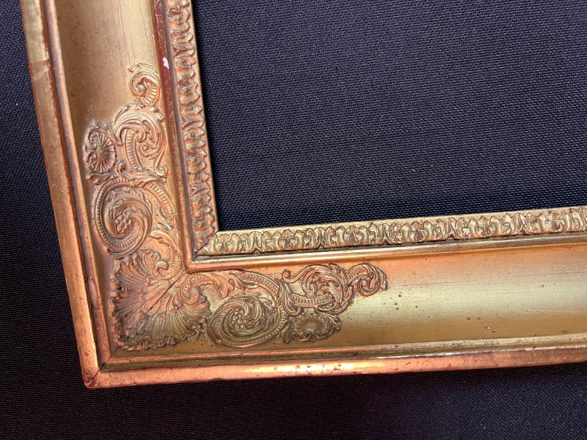 Gilded Wooden Palmette Frame-photo-2