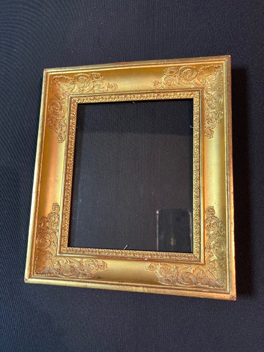 Gilded Wooden Palmette Frame-photo-4