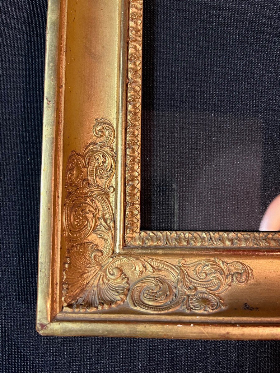 Gilded Wooden Palmette Frame-photo-5