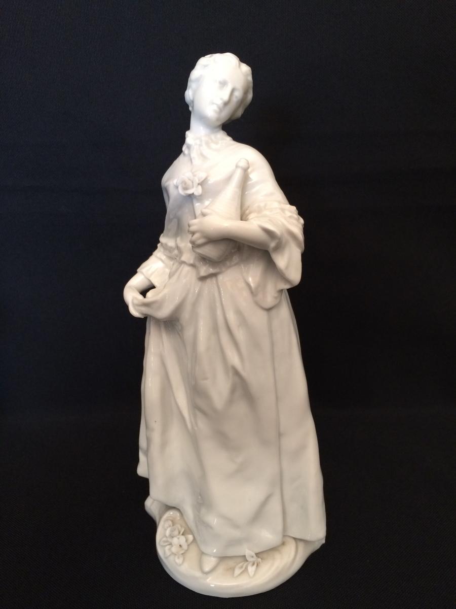 Figure Of Donna Martina, Model From Franz Anton Bustelli-photo-2