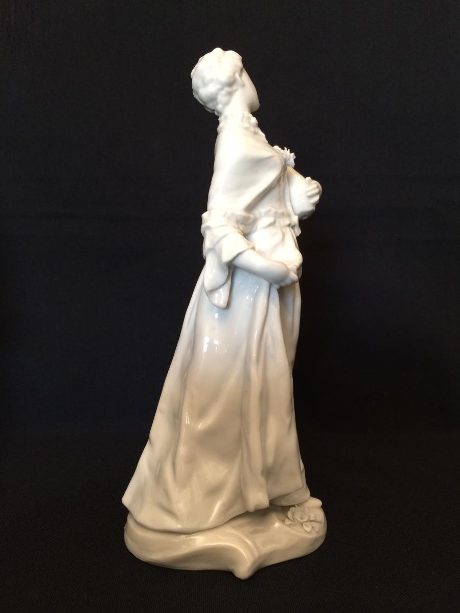 Figure Of Donna Martina, Model From Franz Anton Bustelli-photo-1