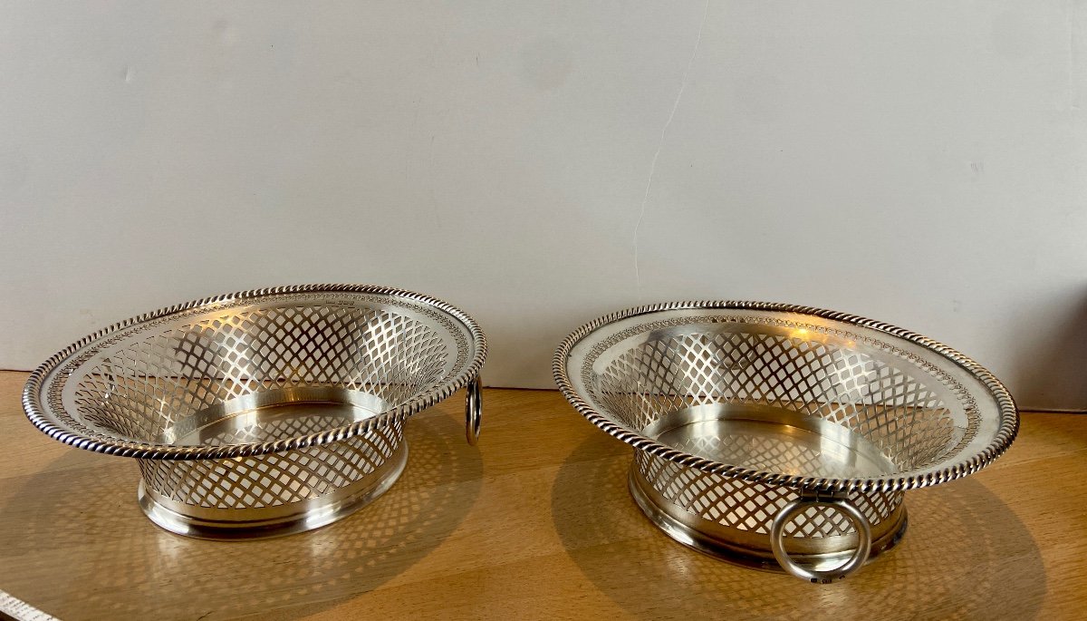 Pair Of Silver Baskets