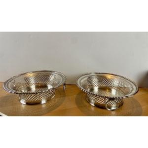 Pair Of Silver Baskets