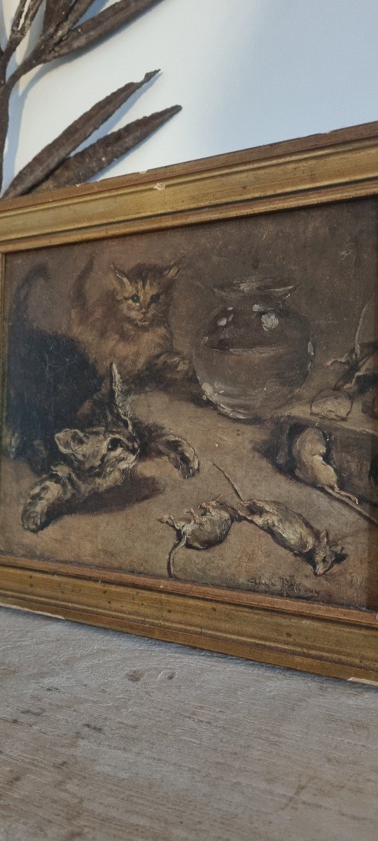 Cats And Mice Paintings-photo-2