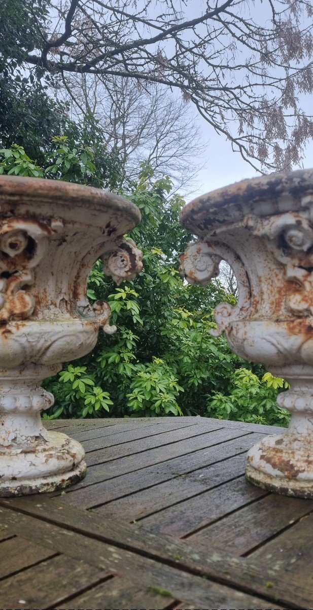 Pair Of Cast Iron Basins... XVIII/xixith-photo-4