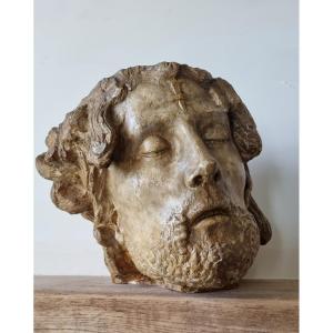 Head Of Christ .... Workshop Plaster