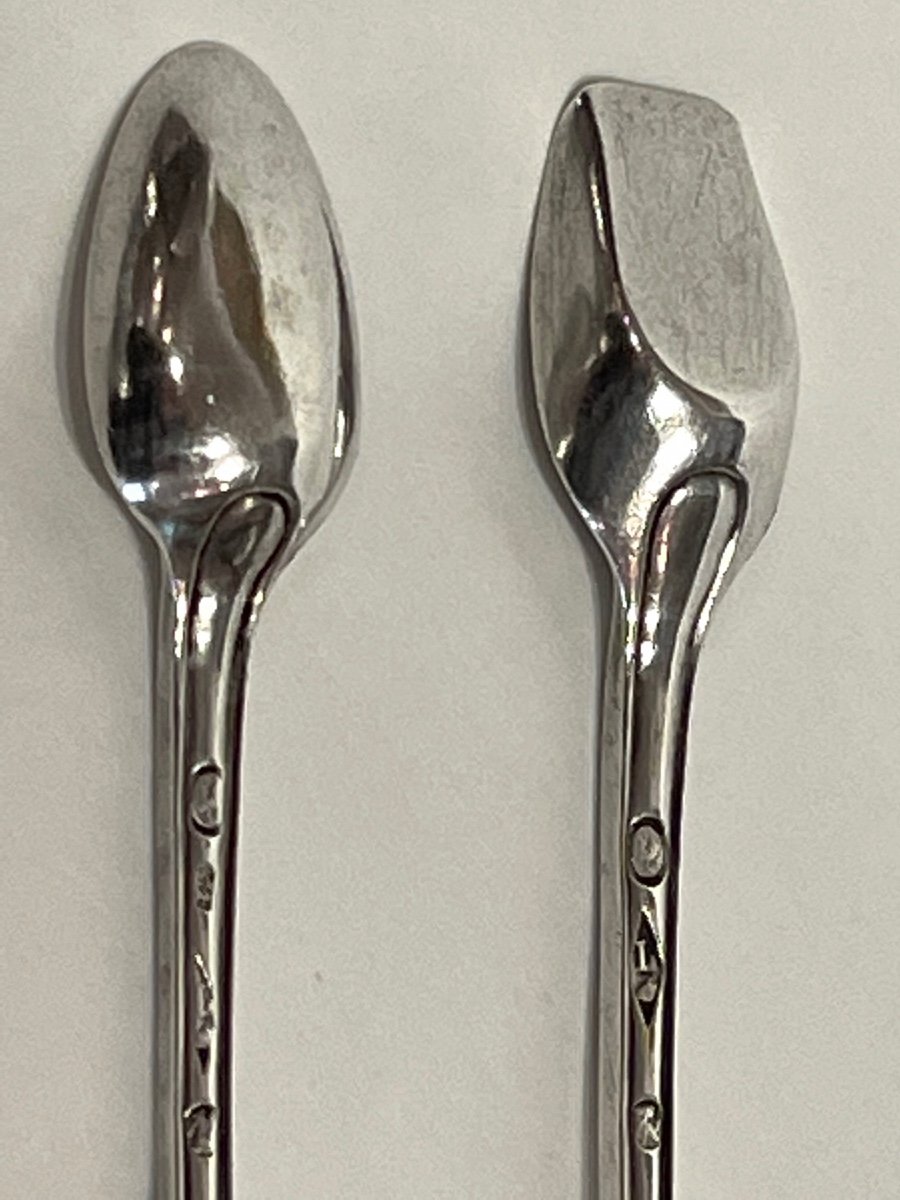 Shovel And Apothecary Spoon Silver Rooster Net Model-photo-4