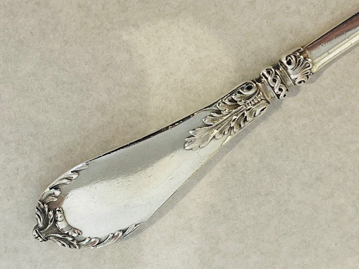 Cutlery For Serving Salad Sterling Silver Minerva -photo-1