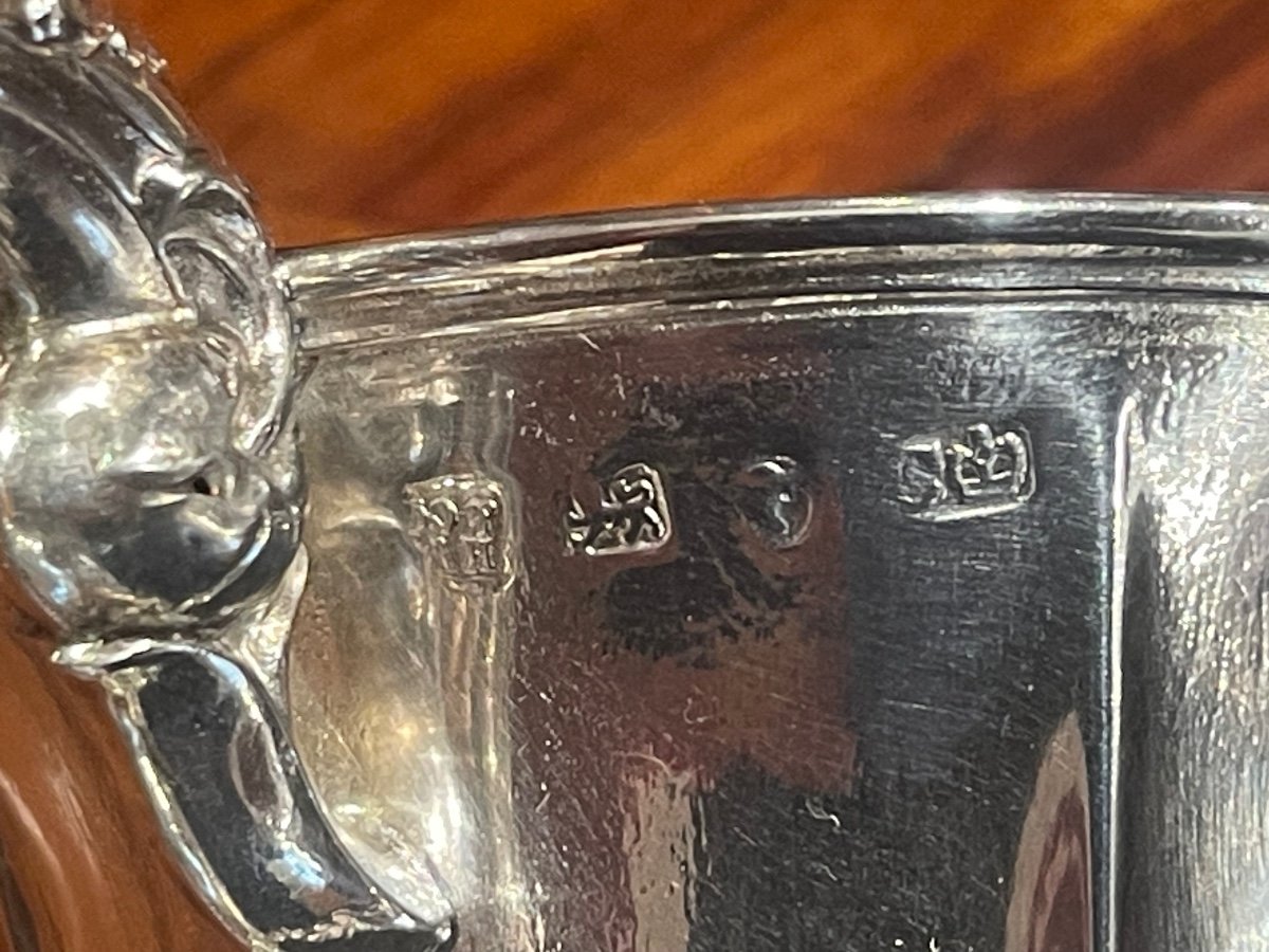 Victorian English Solid Silver Christening Mug-photo-2