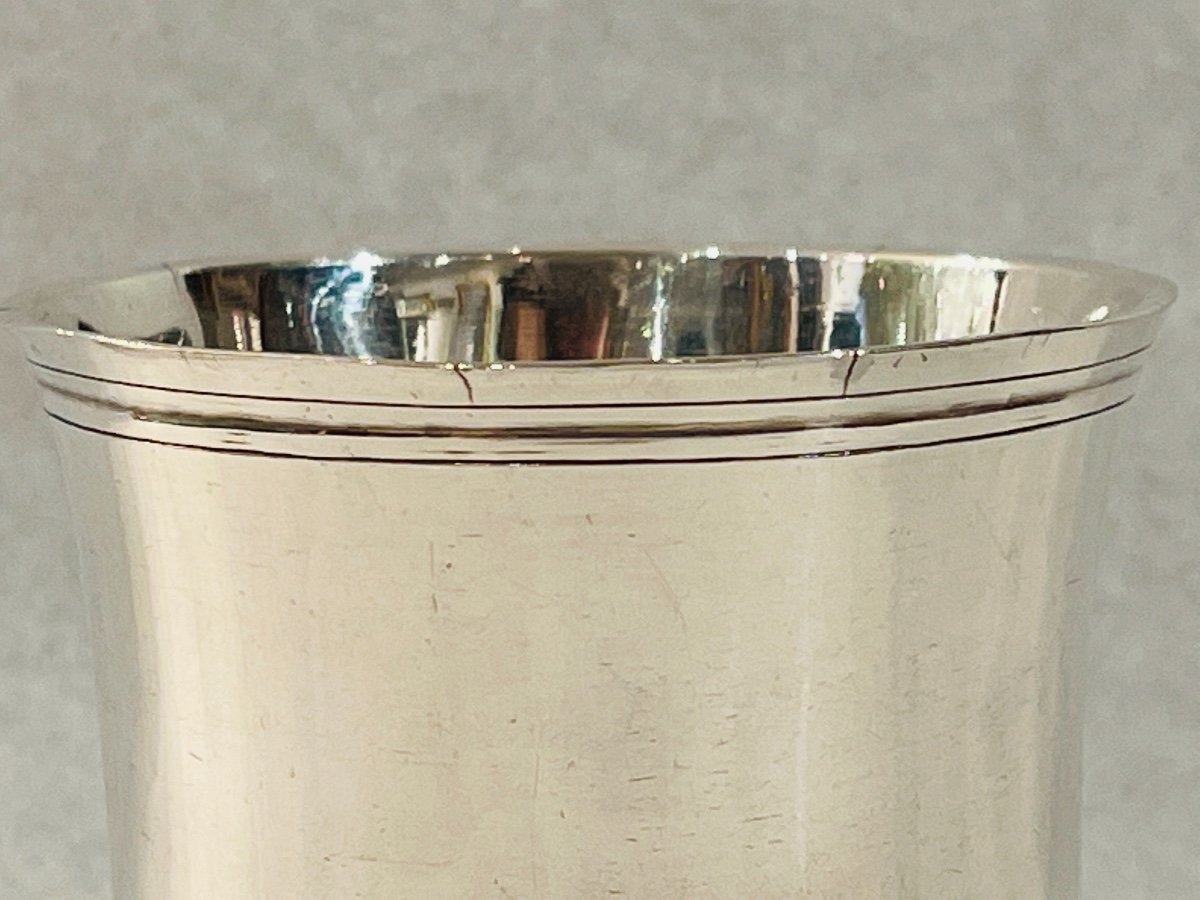 18th Century Sterling Silver Goblet-photo-1