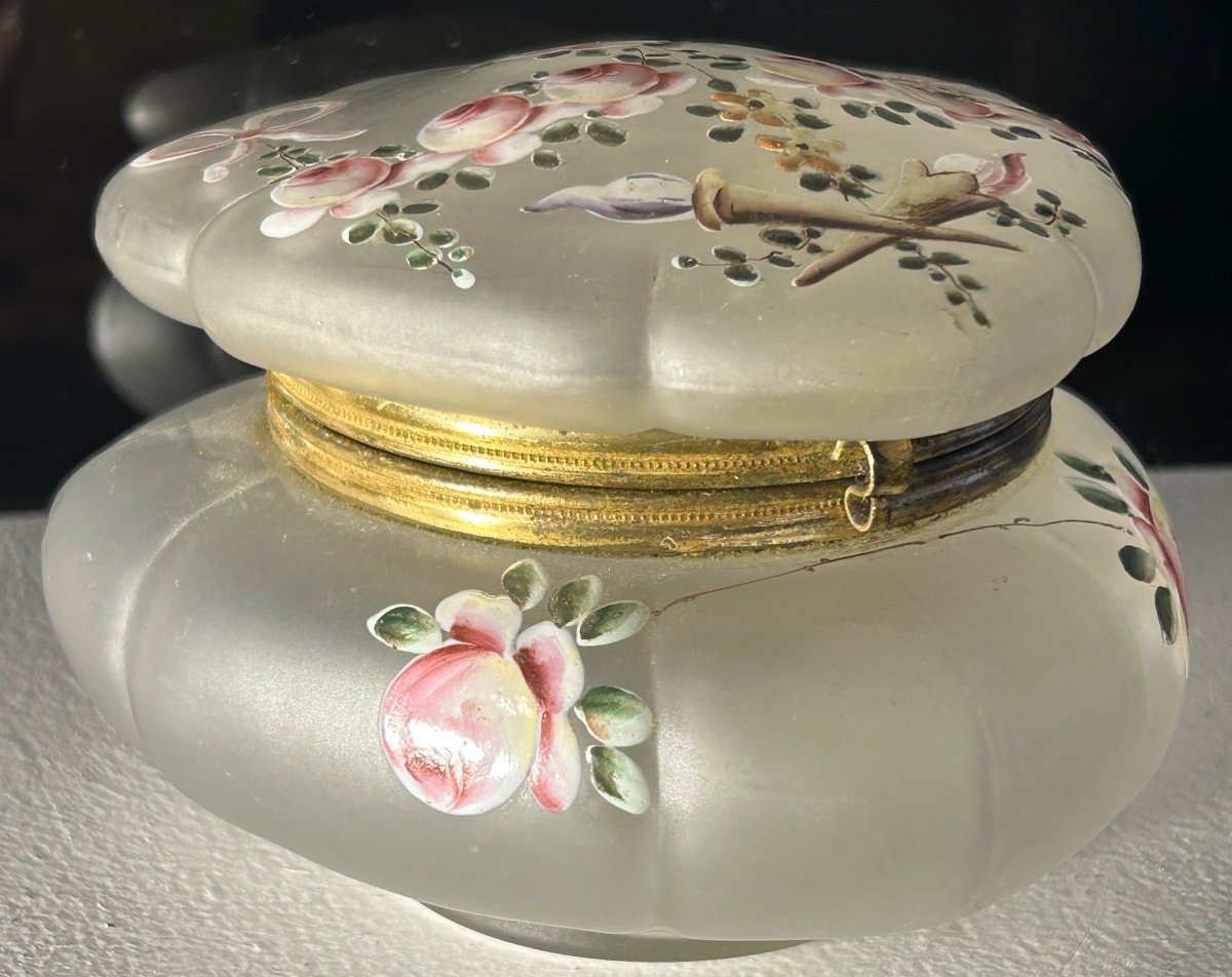 Enameled Glass Jewelry Box-photo-4