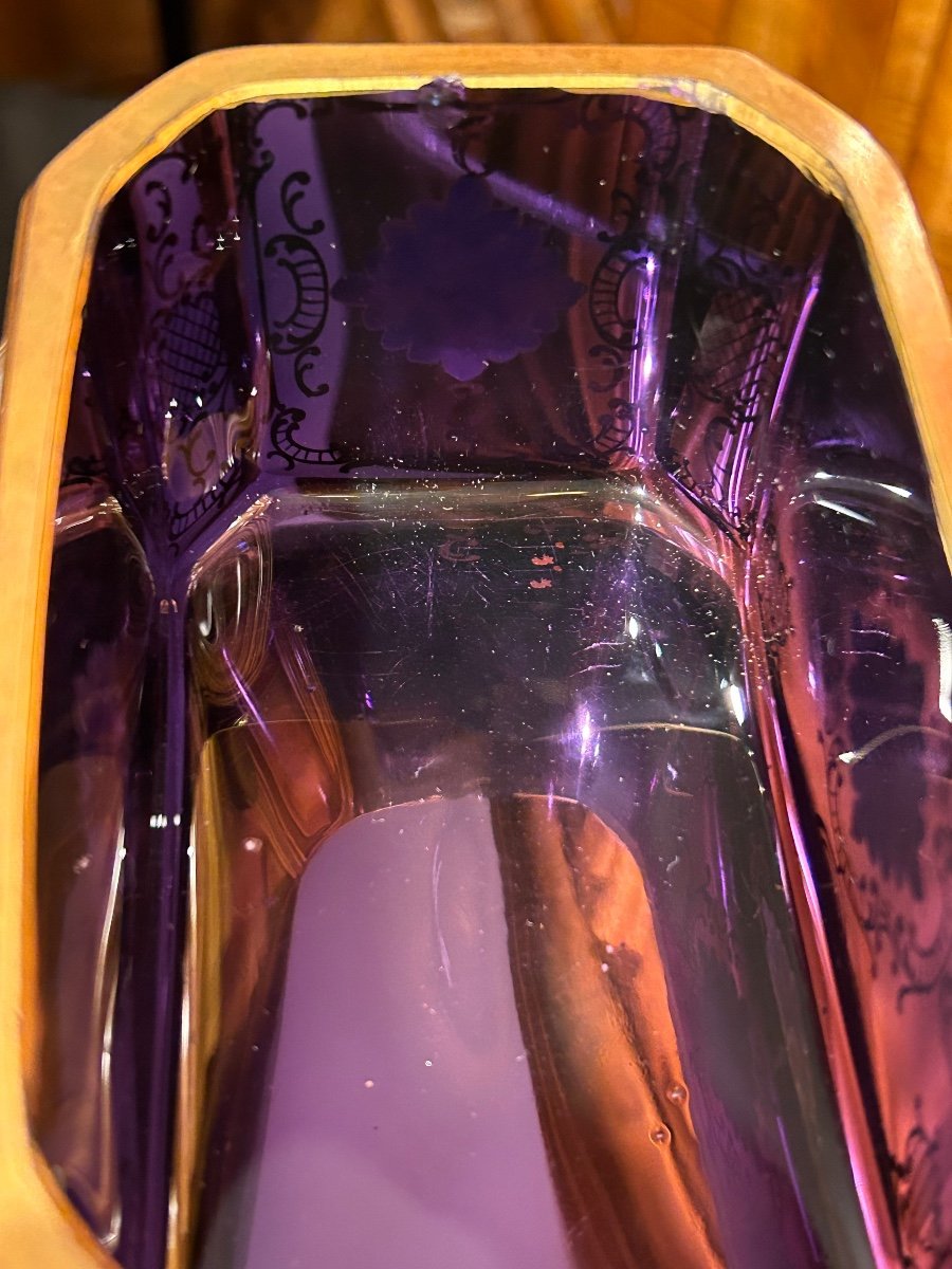 Purple Glass Jewelry Box-photo-7