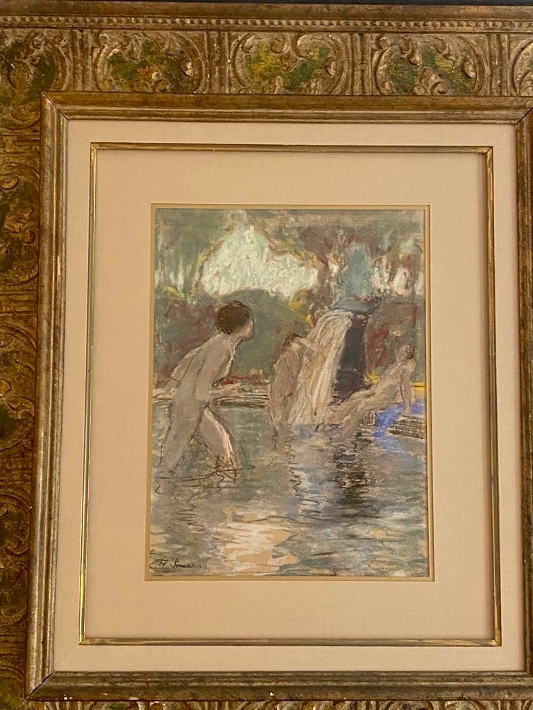 Oil On Canvas Signed By The Belgian Painter Frans Smeers-photo-2