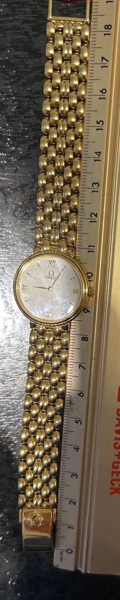 Omega, Gold Women's Watch-photo-8