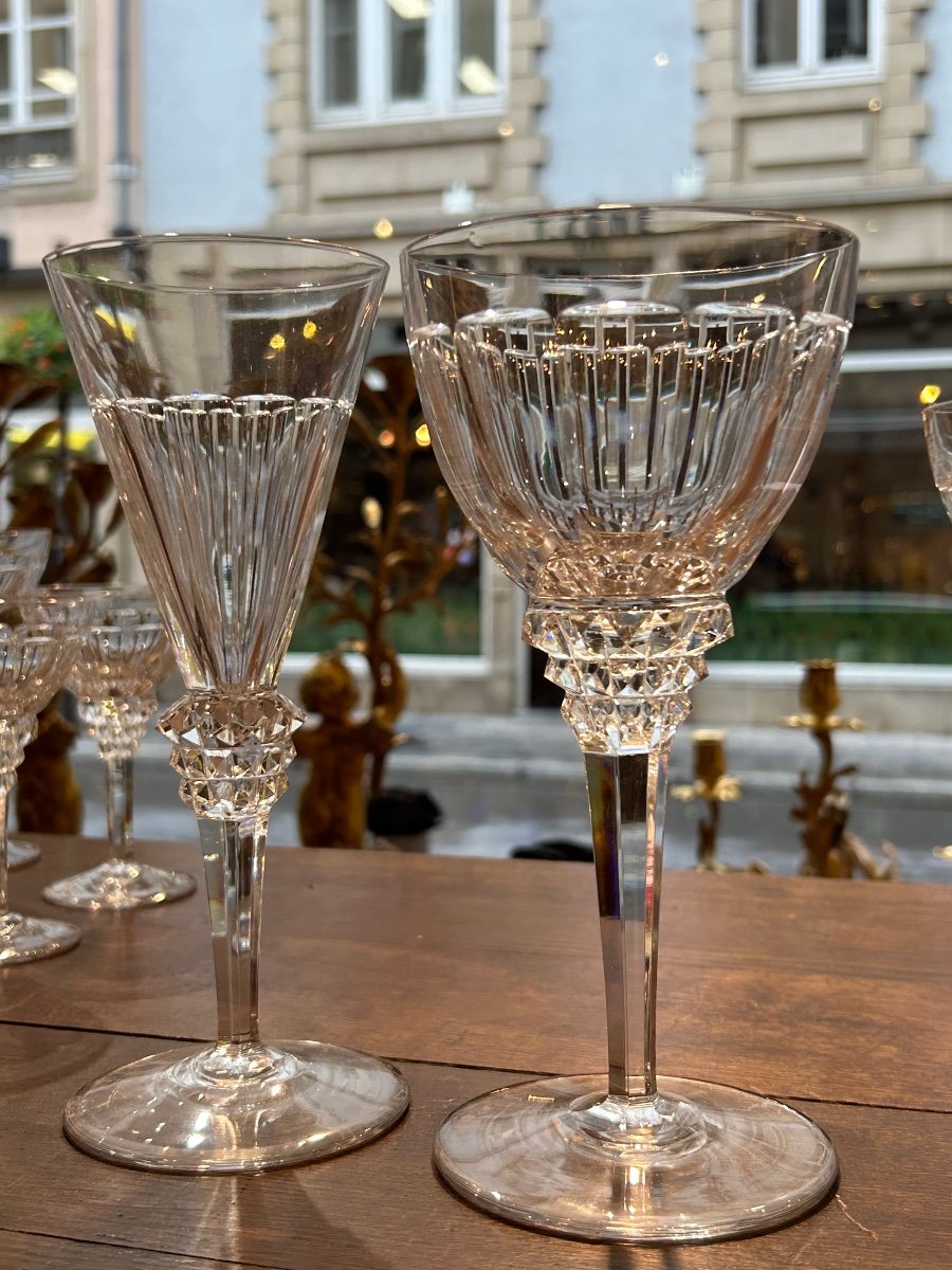 Lot de verres en cristal-photo-4