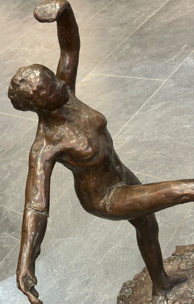 Degas, ballerine en bronze 