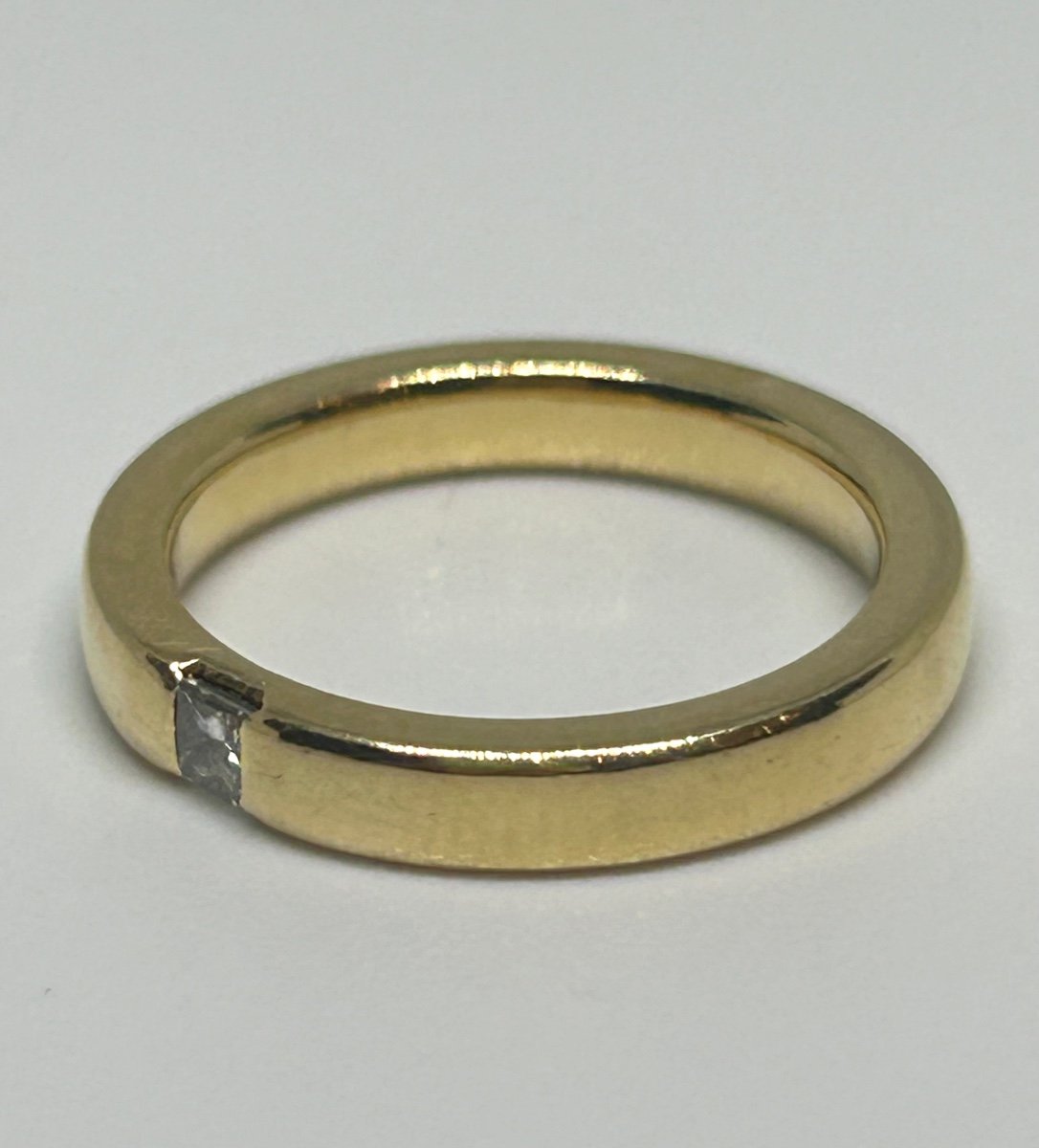 Gold And Diamond Ring -photo-3