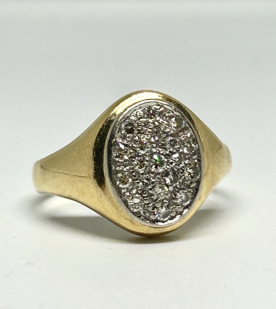 Bague or et brillants -photo-3