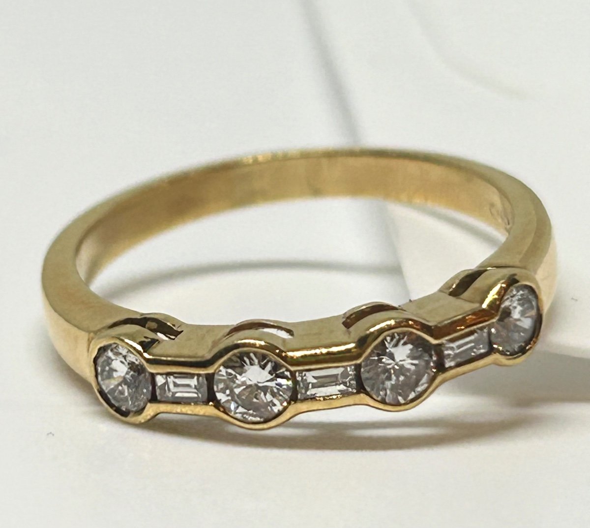 Gold Ring, Brilliants And Diamonds -photo-6