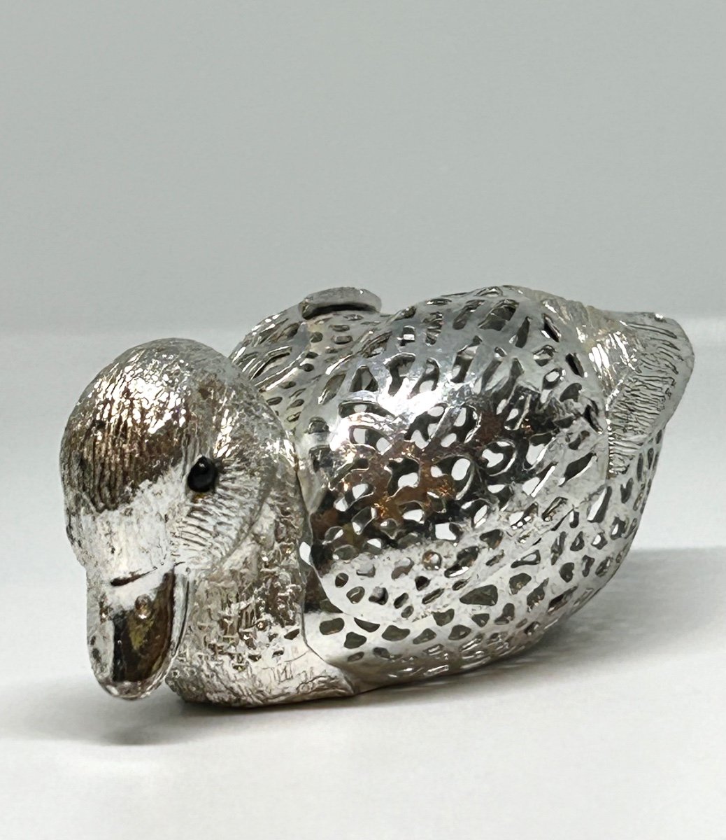 Christofle, Silver Metal Duck -photo-4