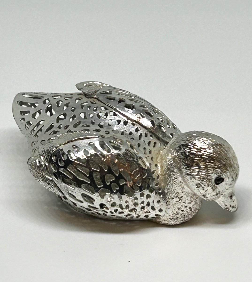 Christofle, Silver Metal Duck -photo-3