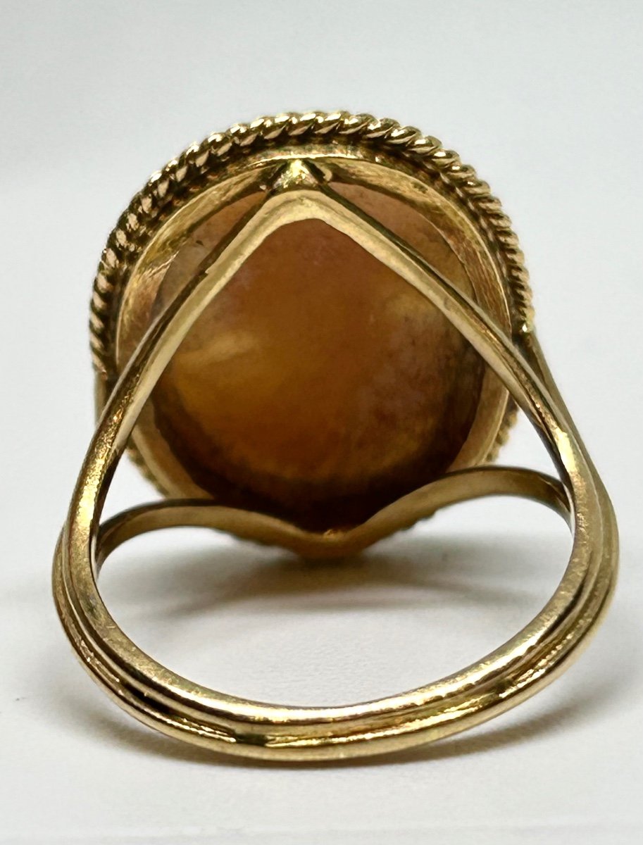 Gold Cameo Ring-photo-2