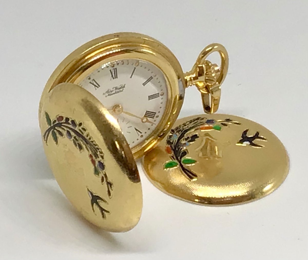 Proantic Aero Watch Neuchatel Gold Pocket Watch