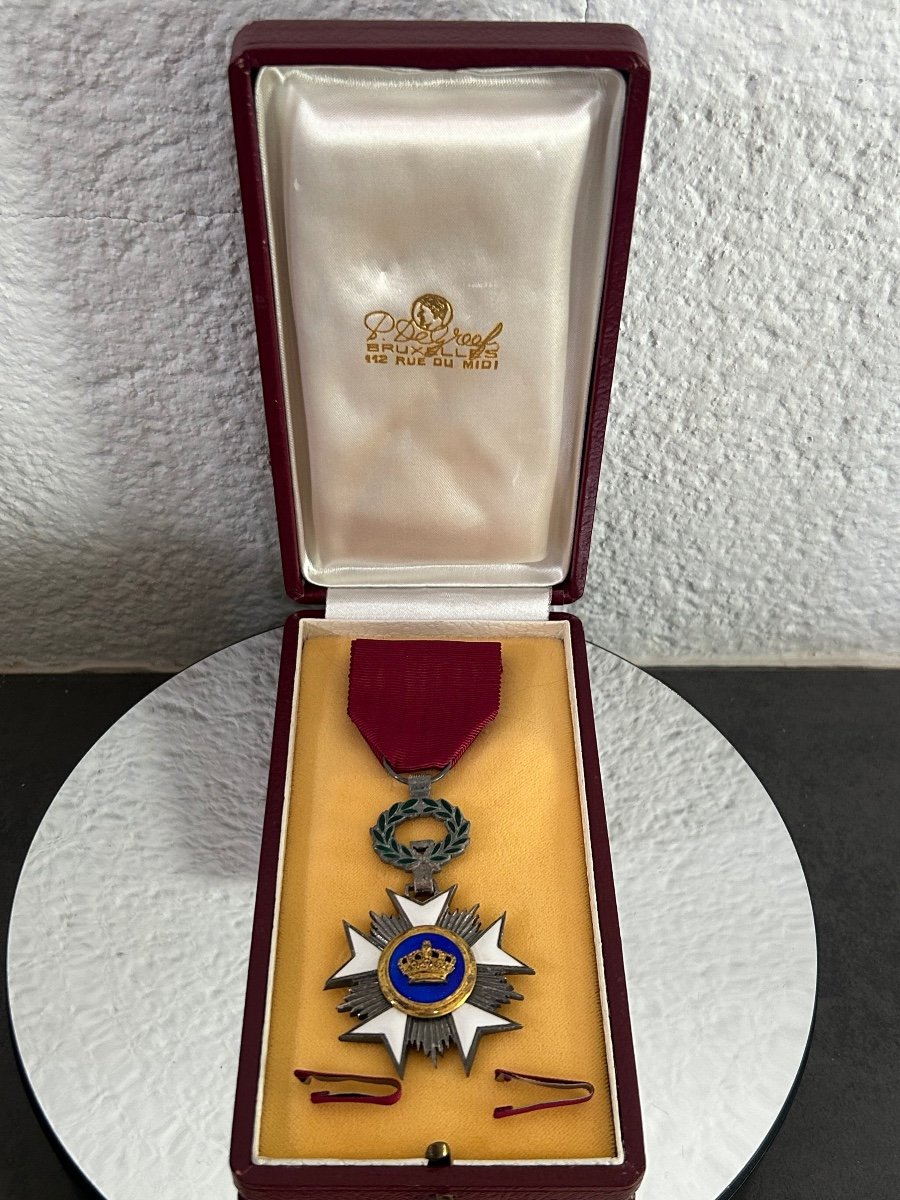 Medal, Order Of Merit Belgium-photo-2