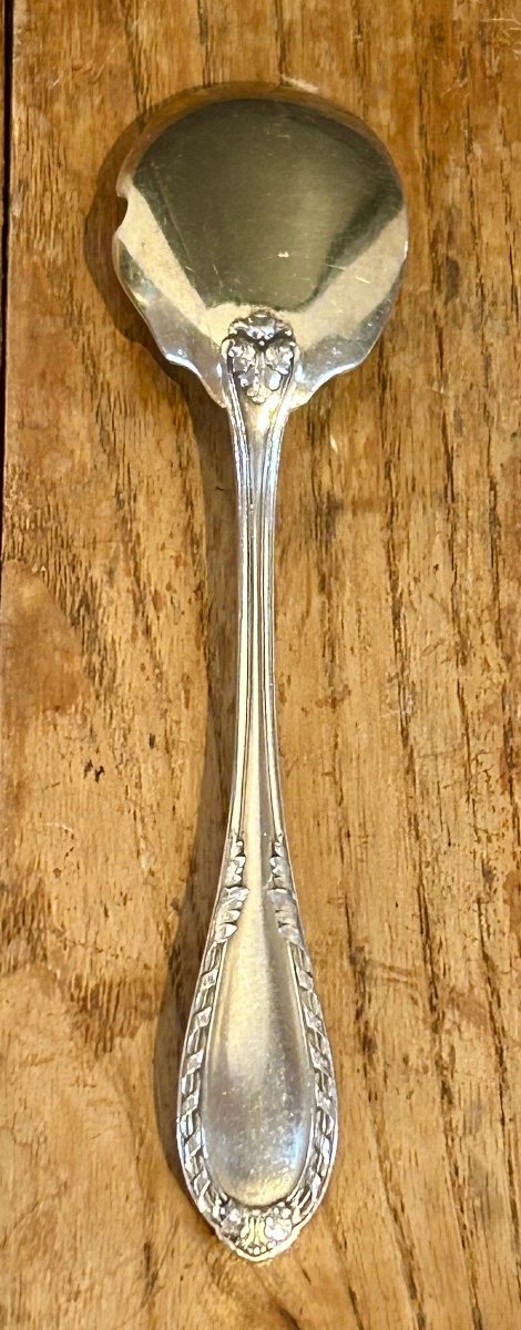 Ravinet d'Enfert, 12 Silver-plated Ice Cream Spoons -photo-4