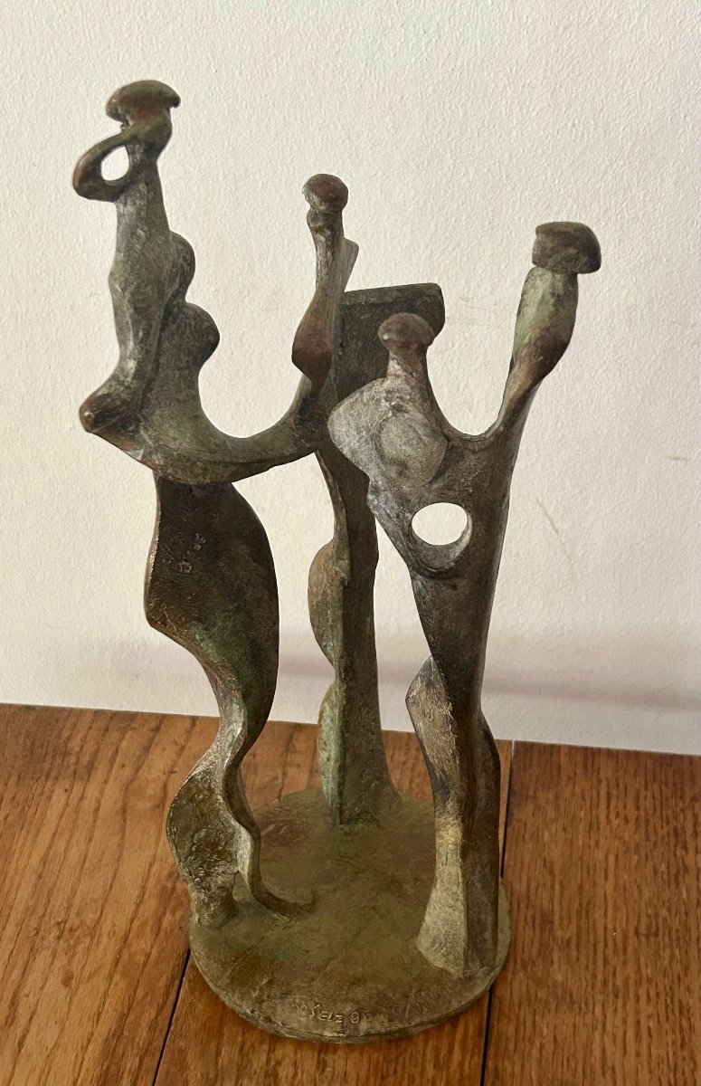 M. Seiz, sculpture en bronze -photo-1