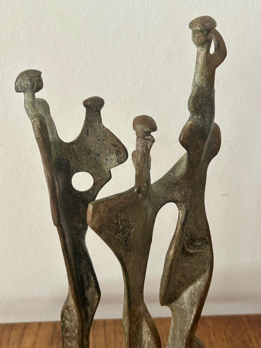 M. Seiz, sculpture en bronze -photo-2